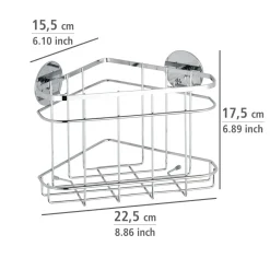 Wenko Turbo-Loc Eckablage