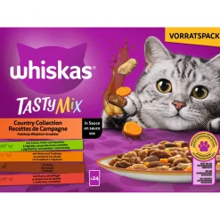 Whiskas Multipack Country Collection in Sauce 24 x 85 g