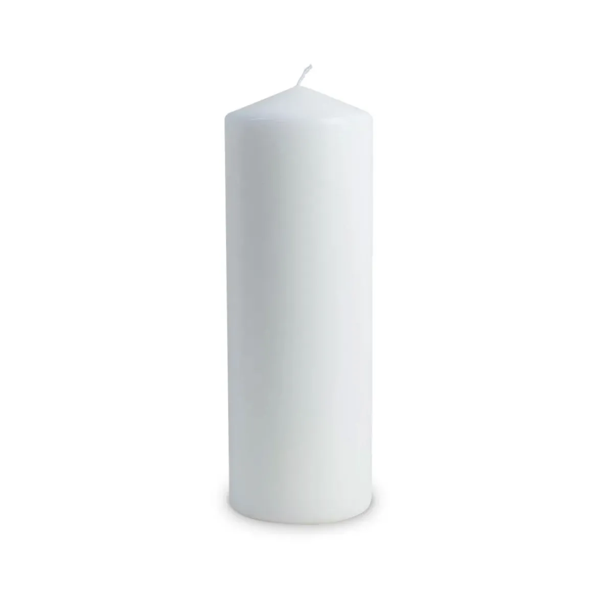Windlichtkerze XXL Höhe 280 mm Durchmesser 95 mm weiß