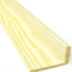 Winkelleiste Kiefer 240 x 3,5 x 3,5 cm