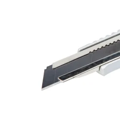 WolfcraftMetall-Abbrechklingen-Messer 18 mm schwarze Klinge Profi-Sharp