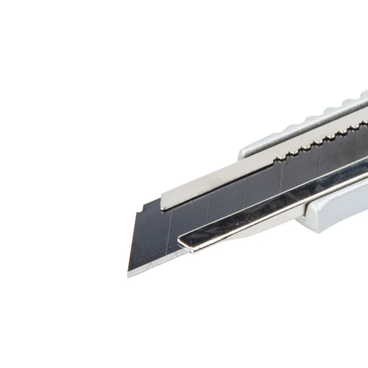 WolfcraftMetall-Abbrechklingen-Messer 18 mm schwarze Klinge Profi-Sharp
