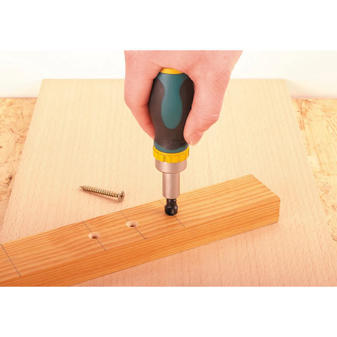 WolfcraftMini-Handschraubendreher mit Ratschenfunktion
