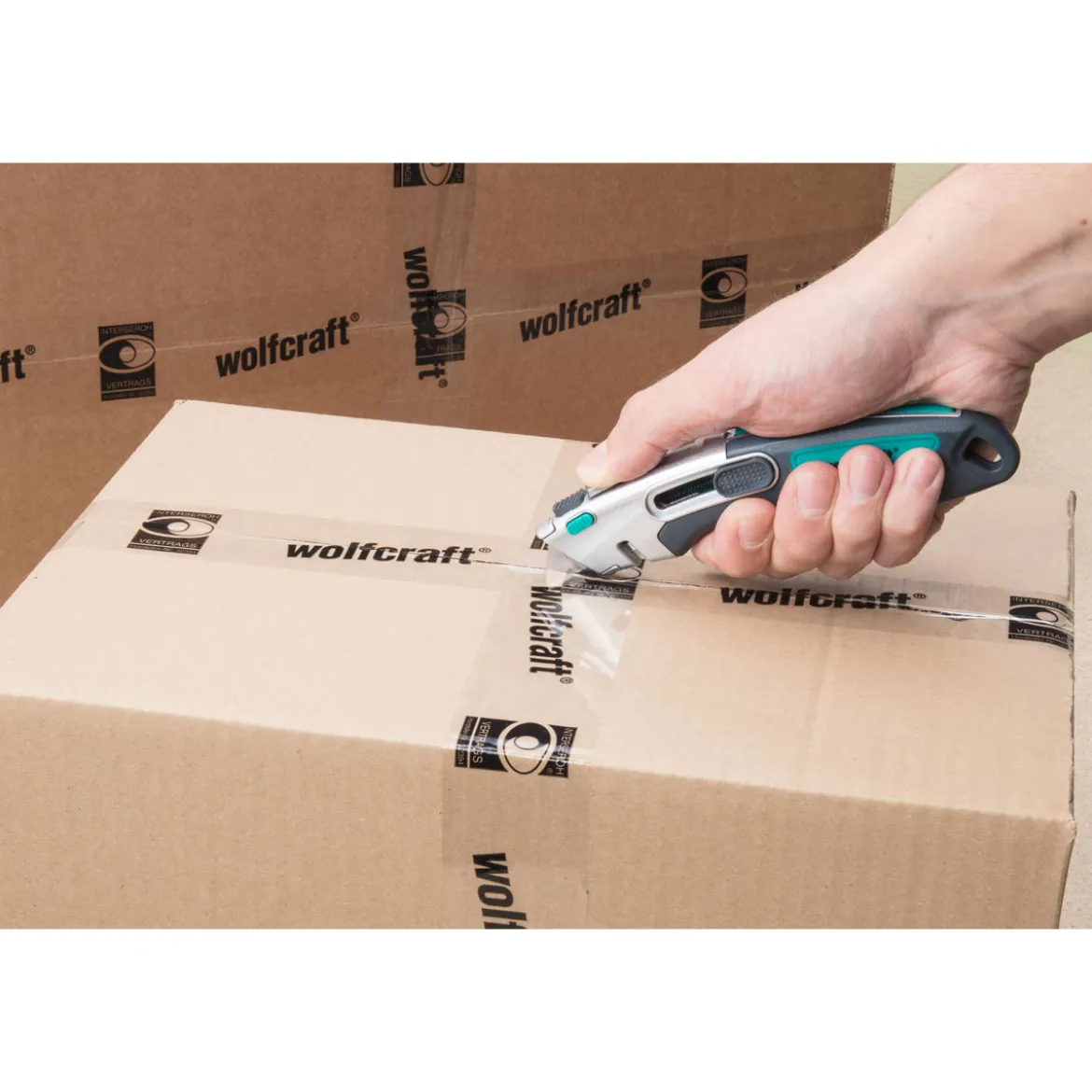 WolfcraftProfi-Dual-Sicherheitsmesser mit Trapezklinge