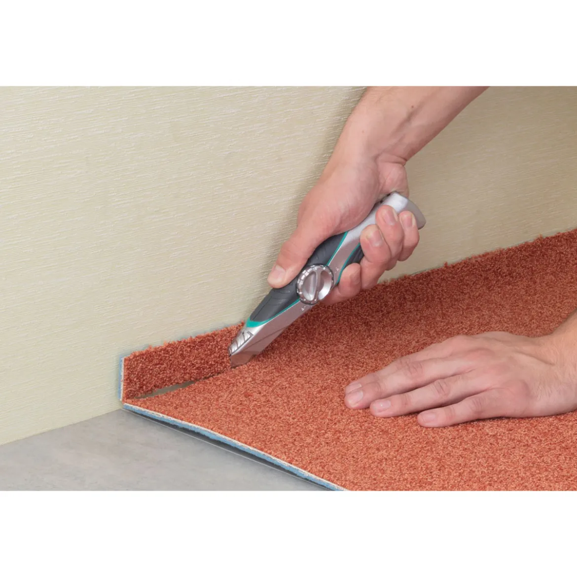 WolfcraftProfi-Trapezklingen-Messer mit Feststehklinge