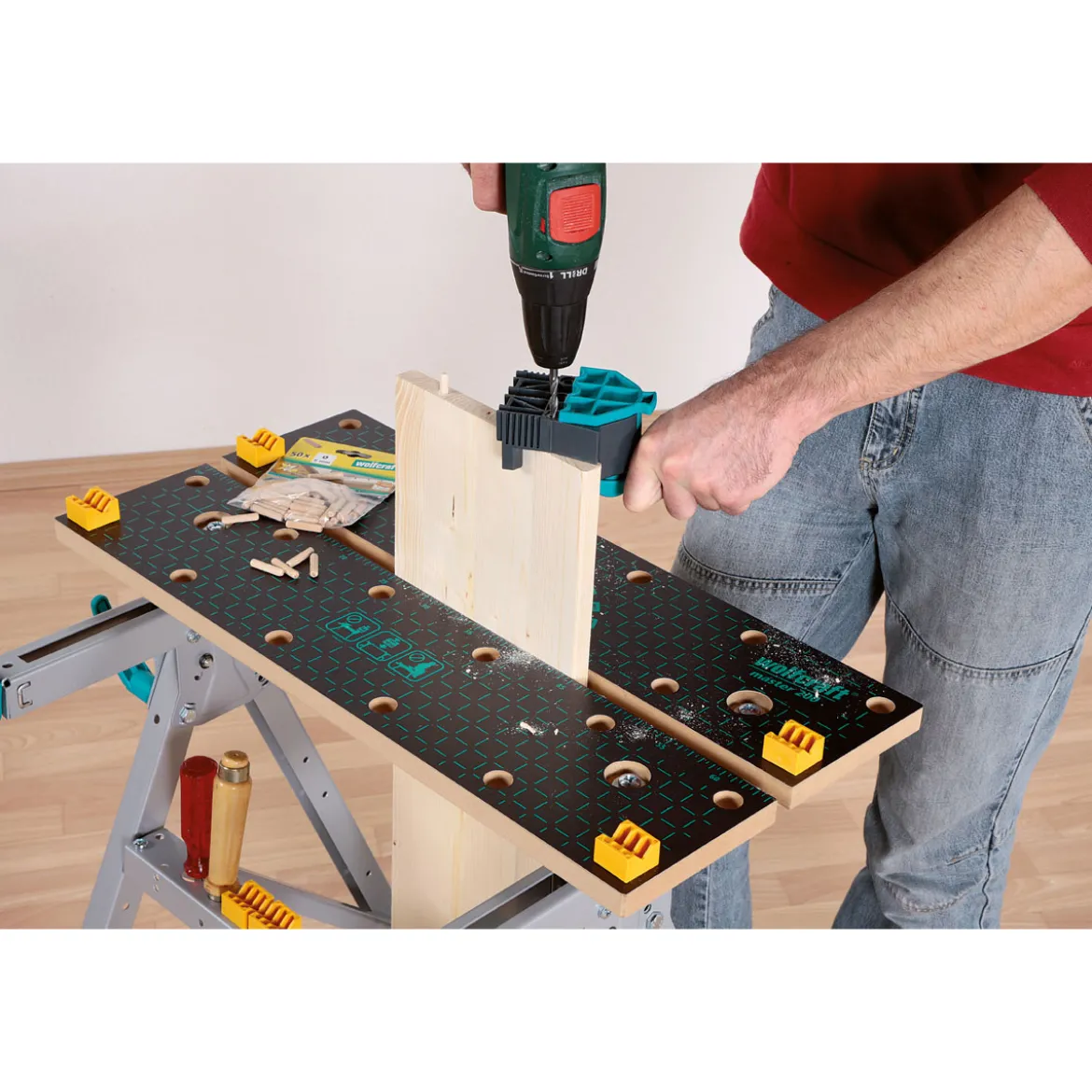 WolfcraftSpann- und Arbeitstisch MASTER 200
