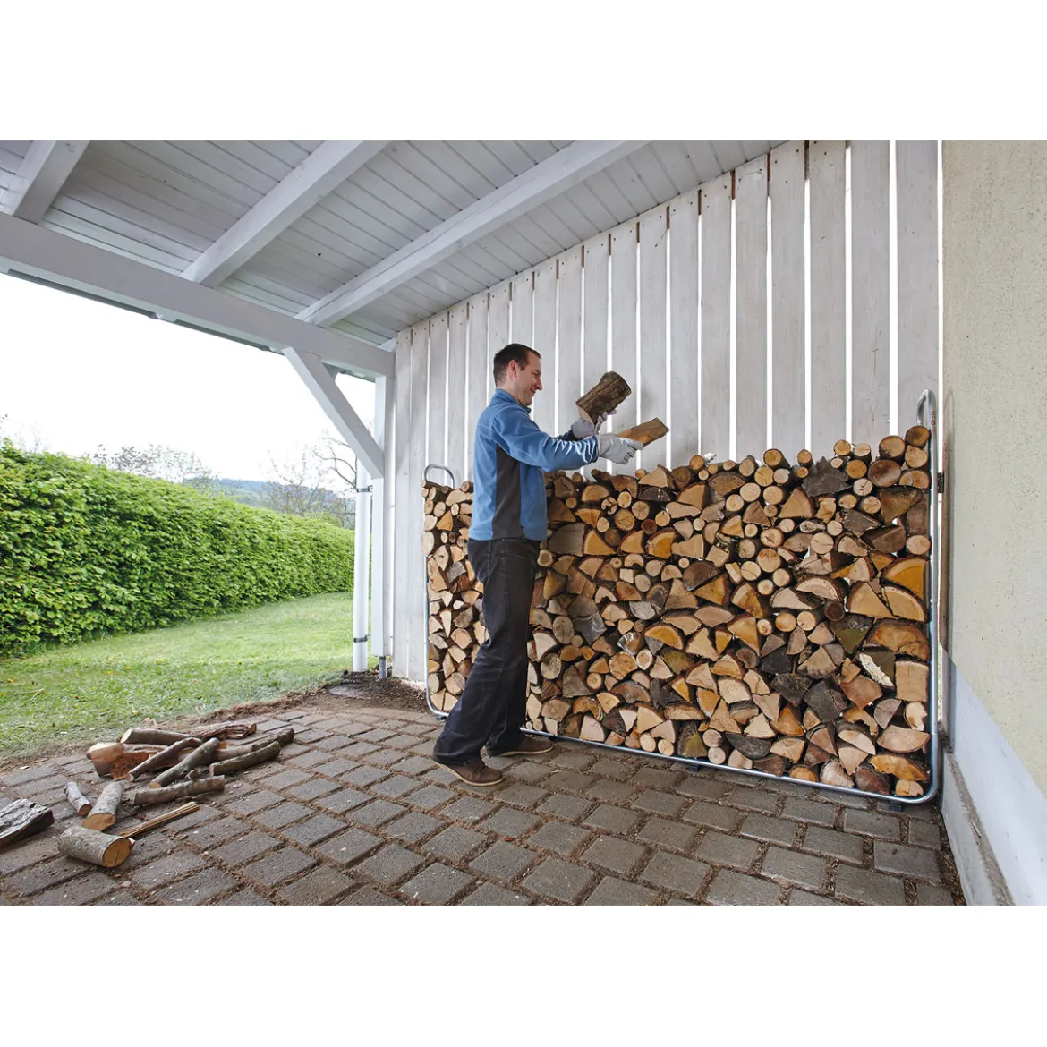 WolfcraftStapelhilfe Modular XXL für Brennholz