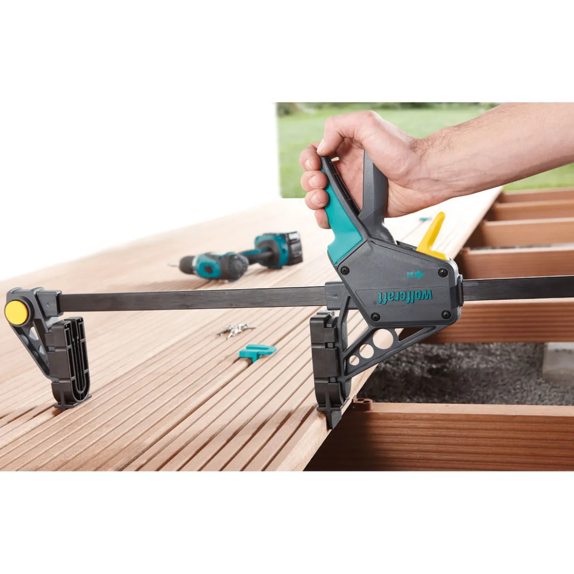 WolfcraftTerrassenbau-Set 11- teilig