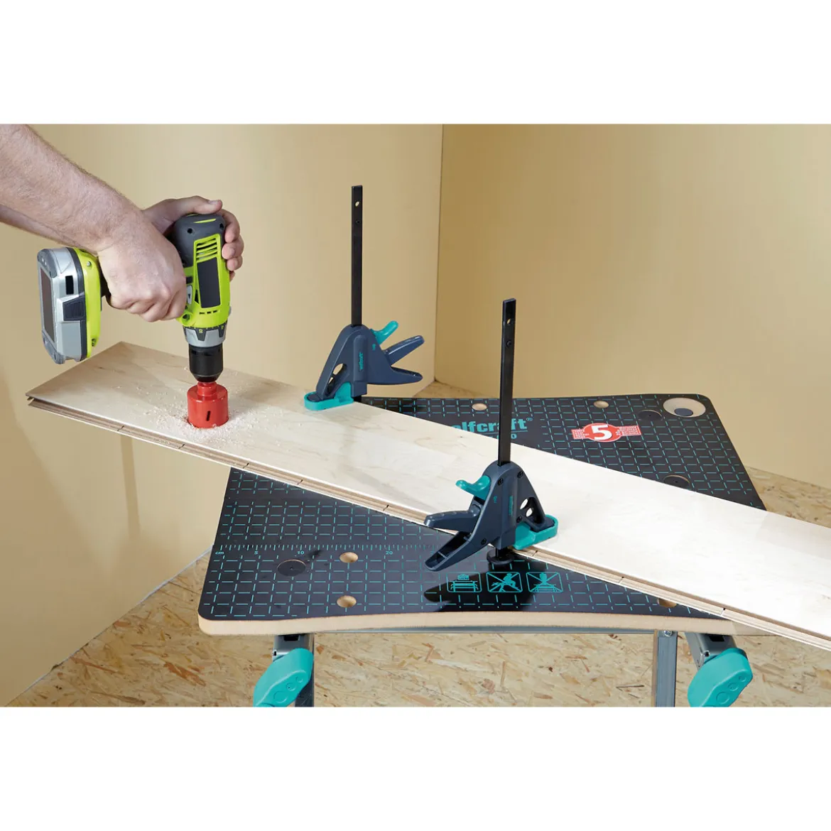 WolfcraftWerktischspanner PRO 65-150-W