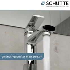 WT-Armatur Liverpool chrom Eco-Klick-Kartusche inkl.Push-Open-Garnitur