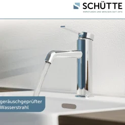 WT-Armatur Los Angeles chrom Eco-Klick-Kartusche inkl.Push-Open-Garnitur