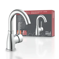 WT-ND-Armatur Futura chrom Cold-StartC-Auslauf schwenkbar ohne Ablaufgarnitur