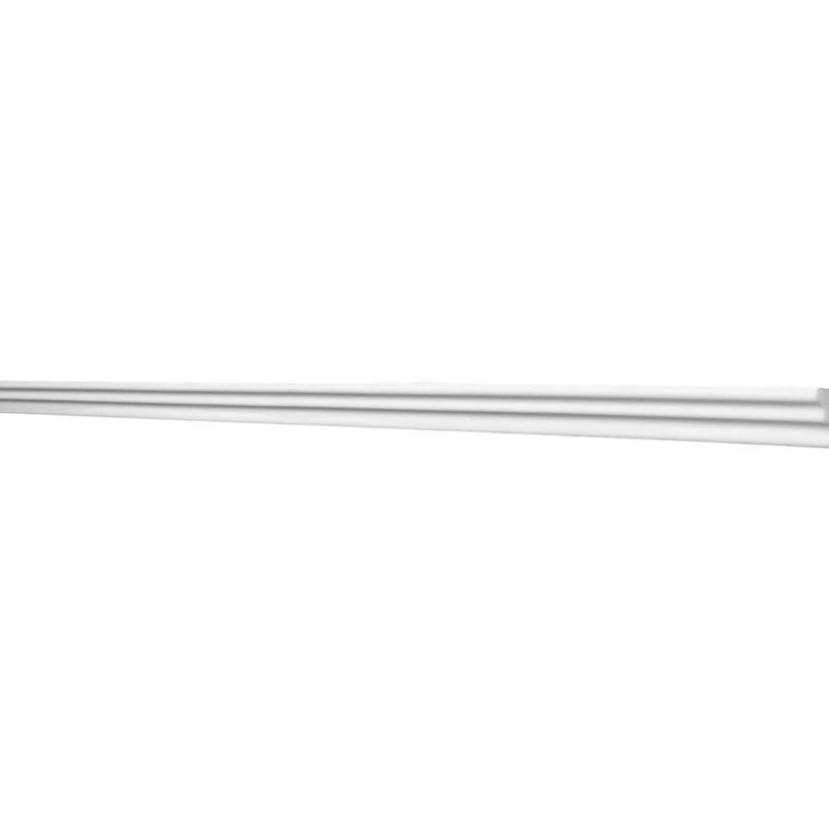 Zierprofil Alexa 2 x 2 m weiß